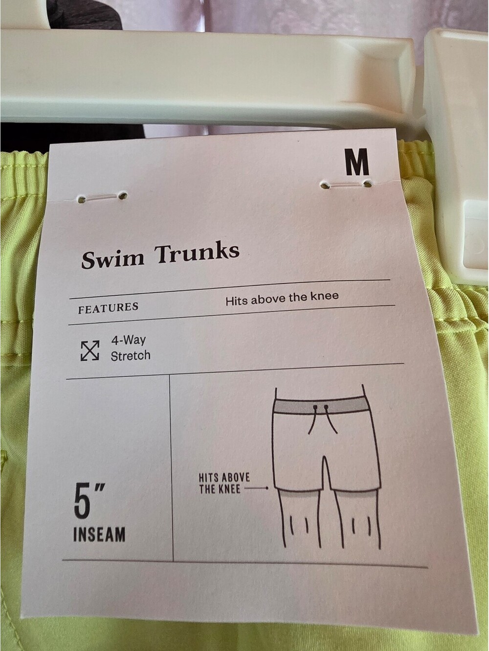 Men's 5" Swim Trunks - Goodfellow & Co - Medium - BNWT